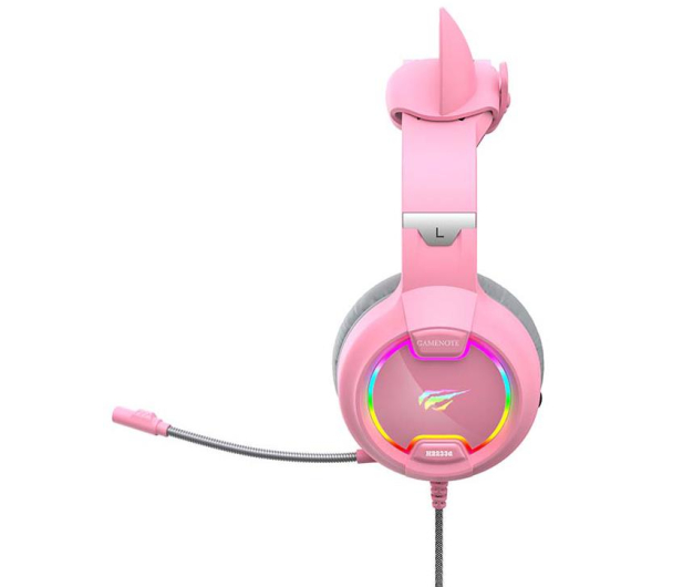 HAVIT GAMENOTE H2233D RGB różowe H2233d-pink - 721267 - zdjęcie 3